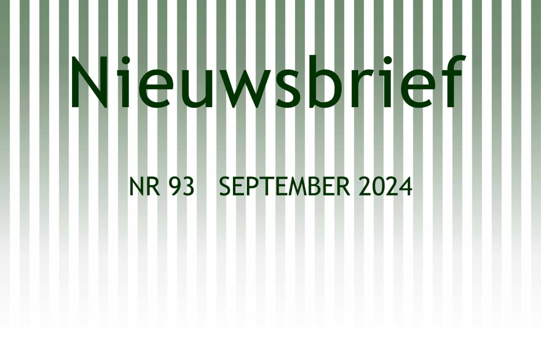 Nieuwsbrief september 2024