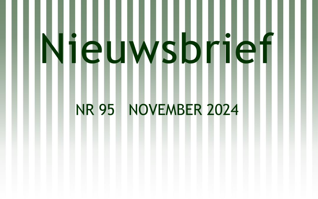 Nieuwsbrief november 2024