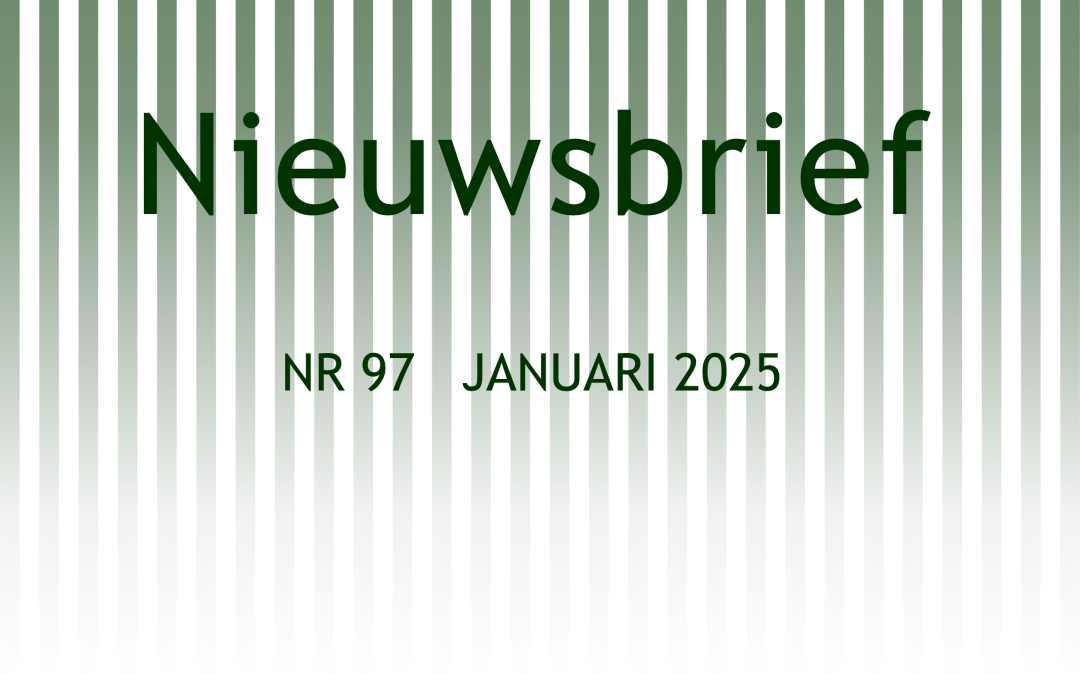 Nieuwsbrief januari 2025